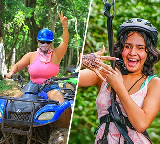 Jungle Adventures: ATV + Zipline